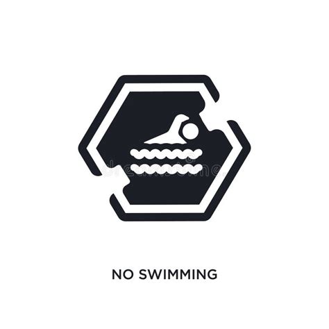 No Swimming Signs Stock Illustration Illustration Of Illustration