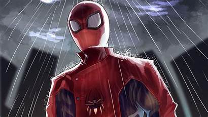 Spiderman Stand Last 4k Spider Wallpapers Rain