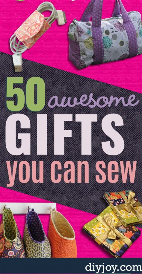50 Diy Sewing T Ideas To Make For Just About Anyone