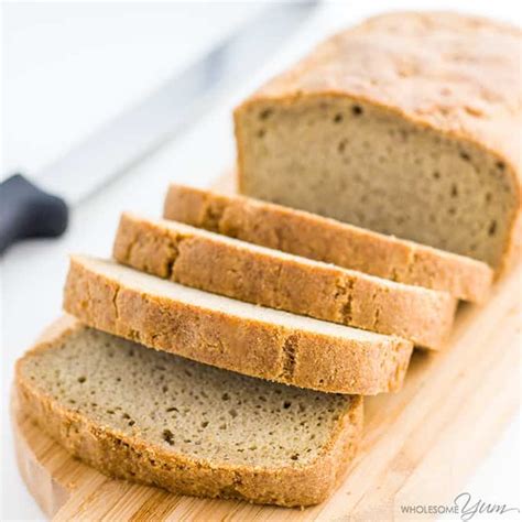Easy Low Carb Bread Recipe Almond Flour Bread Wholesome Yum