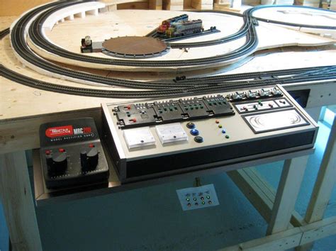 Finished Control Unit Model Railroad Ho Scale Train Layout N Scale