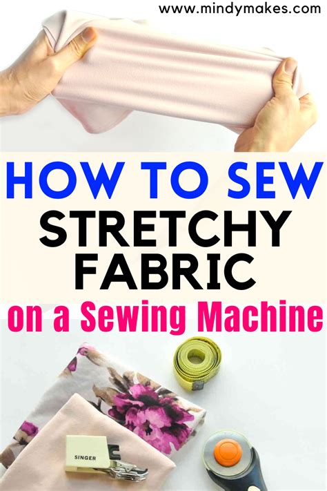 How To Sew Knits And Stretchy Fabric On A Home Sewing Machine 10 Easy
