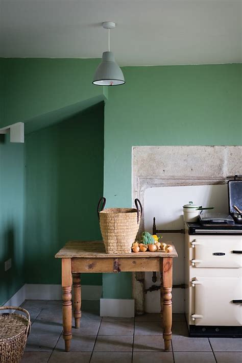 This wall painted with farrow & ball oval room blue is really the perfect example of what this paint does best. Anthropologie's Paint Colors with Farrow & Ball Are ...