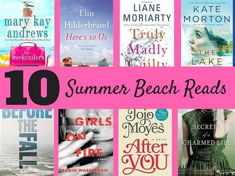 10 Great Summer Beach Reads New Fiction 2016