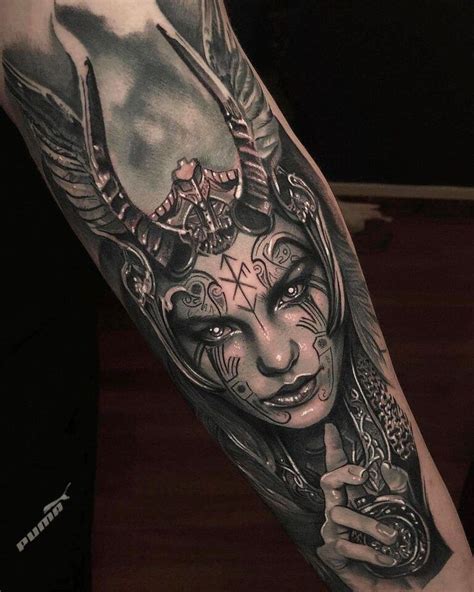 Magnificent Valkyrie Tattoos Ideas And Meaning Artofit