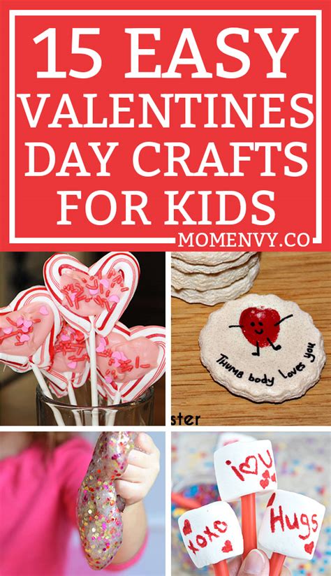 Valentines Day Crafts For Kids 15 Classroom Friendly