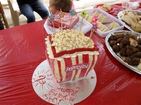 Popcorn Box Cake · A Food Shaped Cake · Baking Food Decoration And