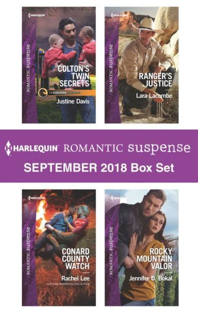 Harlequin Romantic Suspense September 2018 Box Set By Justine Davis