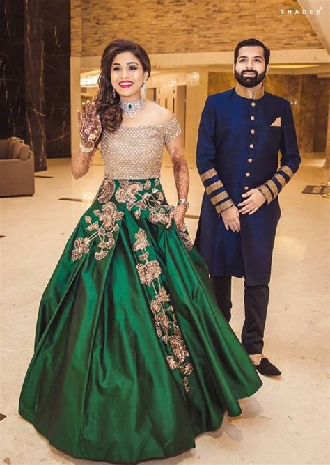 10 Stunning Sangeet Outfits From Real Brides Bridal Look Wedding Blog
