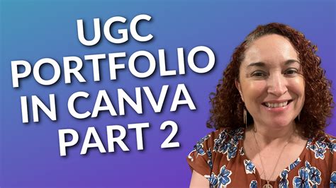 How To Create A Ugc Portfolio Using Canva — Part 2 By Christie Love