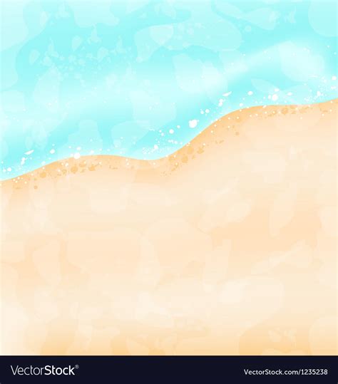 Holiday Background Beach Sea Sand Royalty Free Vector