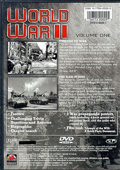 World War Ii Vol 1 Dvd 1998 Dvd Empire
