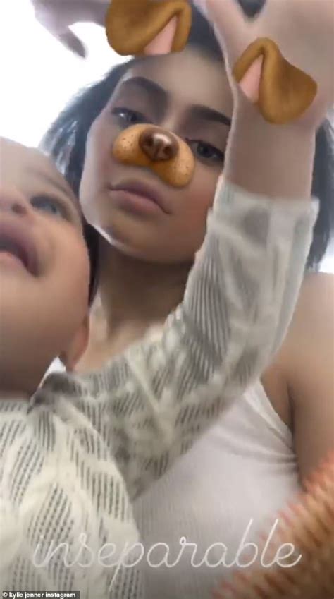 Kylie Jenner Is Fresh Faced With Daughter Stormi As She Boasts The Pair Are Inseparable
