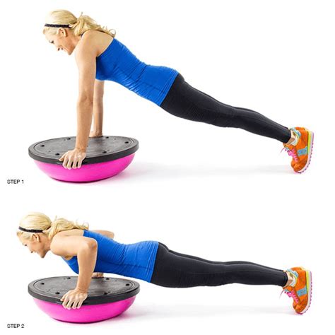 Beginners Guide To The Bosu Ball Push Up Elite Sports Clubs
