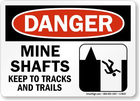 Mine Safety Signs Mining Safety Signs Mine Site Signs
