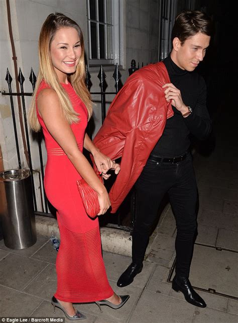Sam Faiers Looks Smitten As She Walks Hand In Hand With Beau Joey Essex After Romantic Dinner