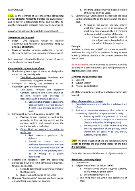 Preliminary Law Business Law Lecture Notes Business Law