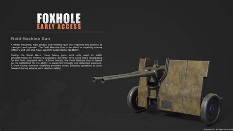 Storm Rifle Field Mg Player Profiles And More News Foxhole Indie Db
