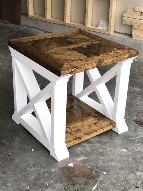 Diy Farm House Coffee Table Made Completely Out Of 2x4s