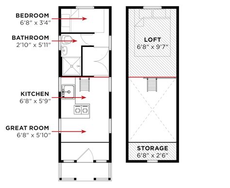 Design Your Tumbleweed Tumbleweed Houses Tiny House Floor Plans