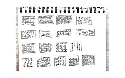 How To Draw Easy And Cool Patterns In Your Art Journal Artful Haven