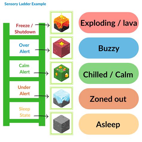 Sensory Ladder Stages Cup O T Wellness And Therapy Services