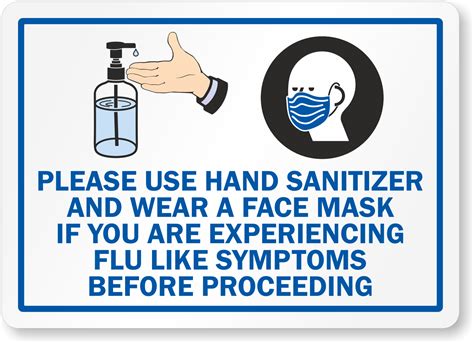 Many states relaxed their mask requirements in response to the cdc's. Hand Sanitizer Signs