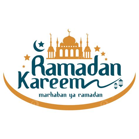 Gambar Huruf Untuk Marhaban Ya Ramadhan Kareem Dengan Latar Belakang