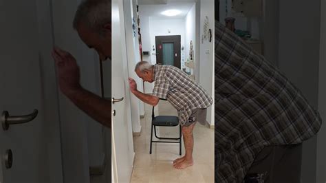 70 years old grandpa doing the chair challenge youtube