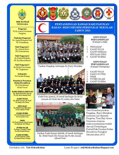 See more of kadet polis sekolah menengah kebangsaan seksyen 7 shah alam on facebook. Pengurusan Kokurikulum: PENGAKAP DAN KADET POLIS PUTERI ...