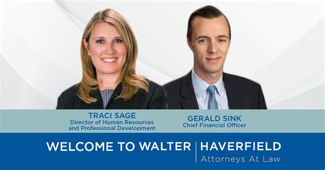 Changes To Walter Haverfields Administration Team Walter Haverfield