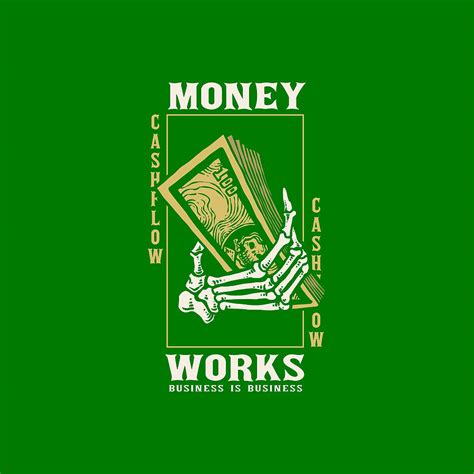Business Is Money Drawing By Kyle Chadwick