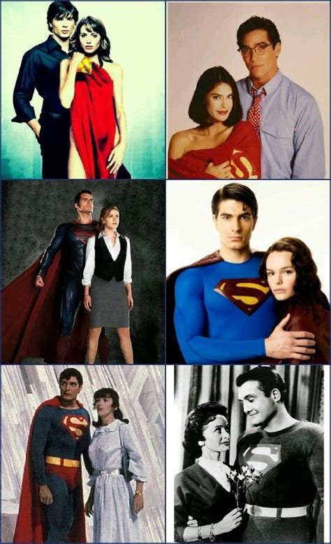 Clark Kent And Lois Lane Through The Ages Not In Love With The
