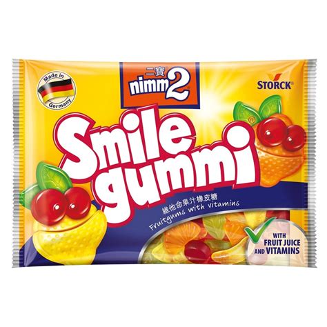 Nimm2 Smile Gummi Fruit Mix 90g Food And Confectionery Mannings