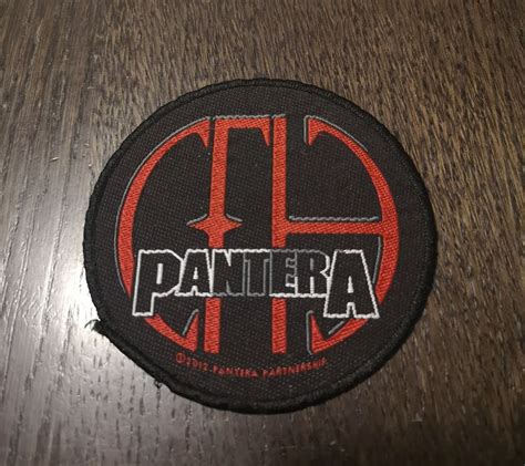 Pantera Cowboys From Hell Groove Metal Woven Patch Kaufen Auf Ricardo