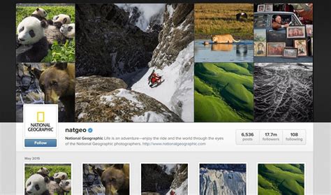 National Geographics Instagram Hits One Billion Likes 17 Million