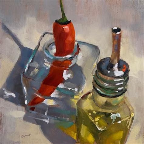 Daily Paintworks Oil And Pepper Original Fine Art For Sale