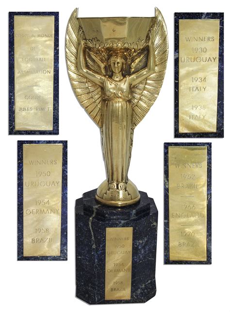 Sell Or Auction Your Original Authentic Jules Rimet World Cup Trophy