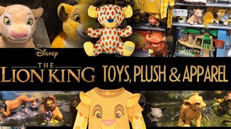 Lion King 2019 Toys Plush And Apparel At Disney Store Live Action Film Toy Hunt Movie Insider