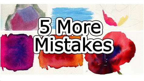 While the paint is wet, sprinkle salt over the. Watercolor Tips to Improve Paintings - 5 MORE Beginner ...