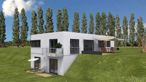 Jedes massivhaus wird mit hochwertigen markenprodukten gebaut. Bungalows - derHausblogger | Haus hanglage, Bungalows ...