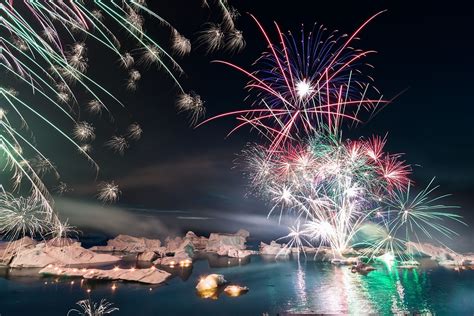 Fire On Ice By Siggi B 500px Winter Photography Fireworks Show