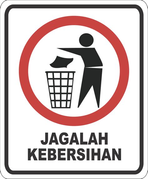 Jaga Kebersihan Logo By Ephriam Nolan Dinding Kata Poster Template