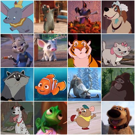 Disney Cartoon Animals