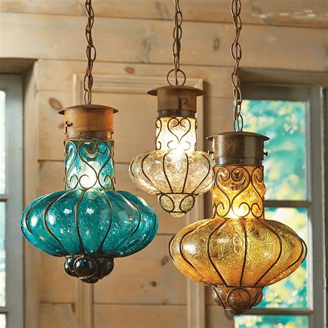 The 15 Best Collection Of Turquoise Glass Pendant Lights