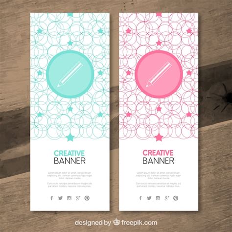 Free Vector Creative Banners