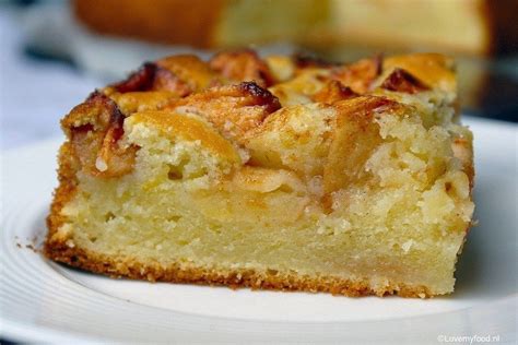 Frisse Appelcake Met Yoghurt En Citroen Lovemyfood Nl Diy Food Recipes Sweet Recipes Baking