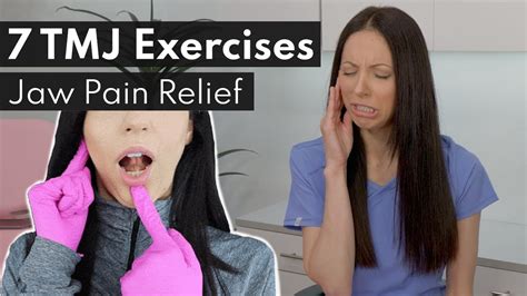 Best Tmj Exercises To Relieve Jaw Pain Youtube