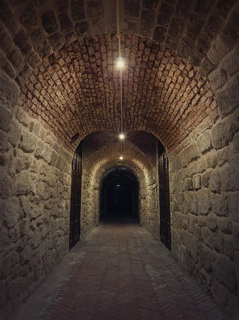 Underground Cellar Tunnel Photograph By Psychoshadow Art Fine Art America