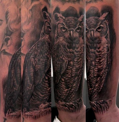 Owl Tattoo By Stefano Alcantara Tattoonow